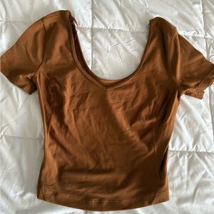 lululemon athletica Copper Short Sleeve Top